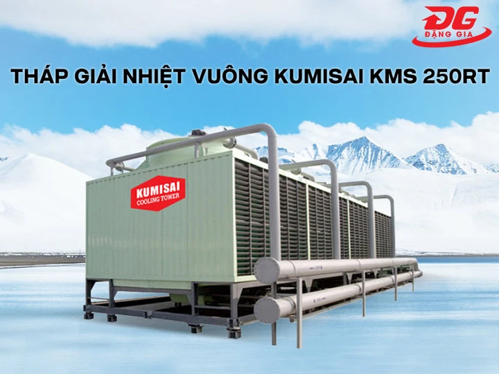 Tháp giảm nhiệt vuông Kumisai KMS 250RT