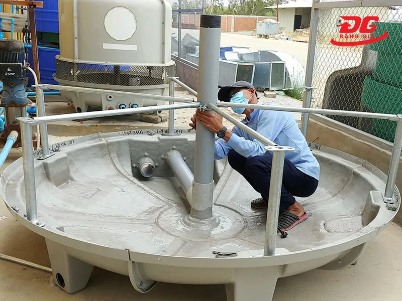 Lắp đặt tháp giải nhiệt Liangchi 40RT