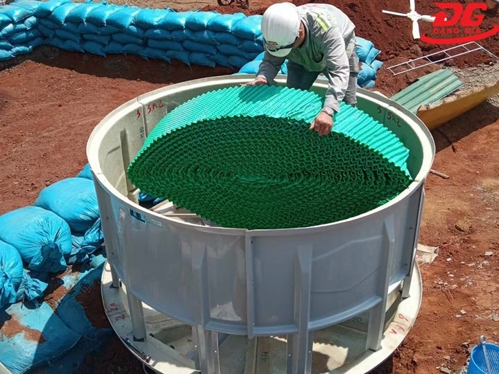 tháp giải nhiệt Kumisai KMS 50RT bảo trì dễ dàng