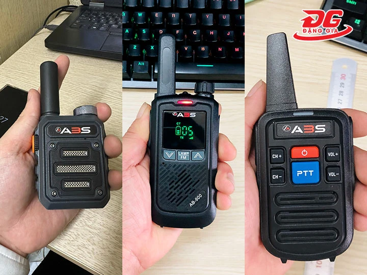 thiết kế của bộ điện đàm ABS