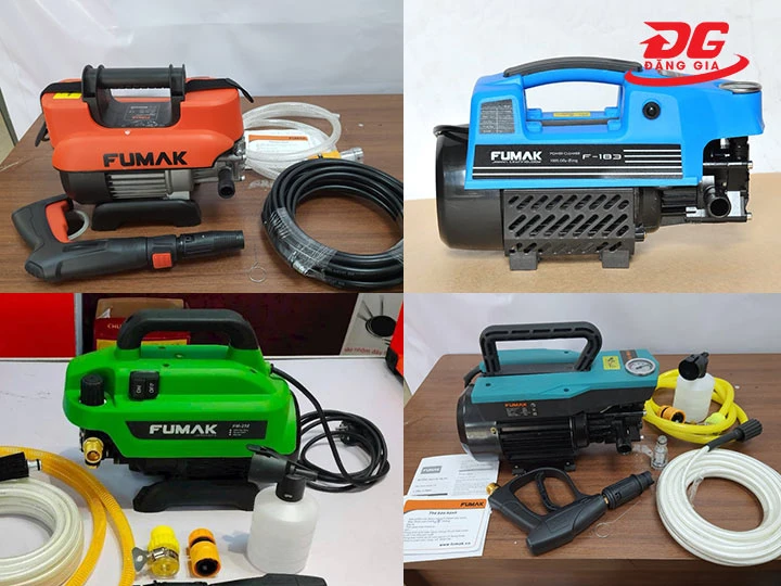 các mẫu máy rửa xe Fumak