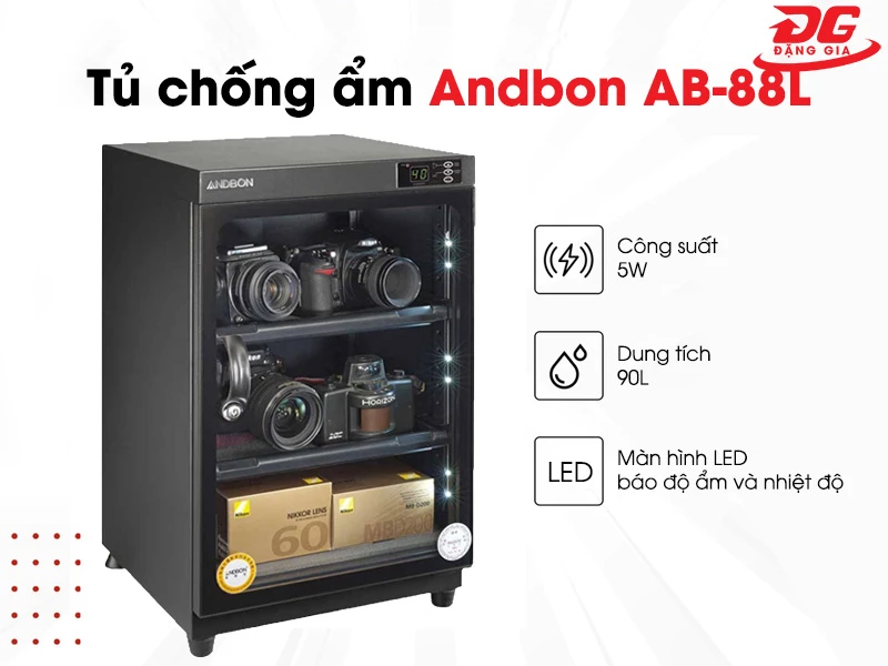 Tủ chống ẩm Andbon AB-88L