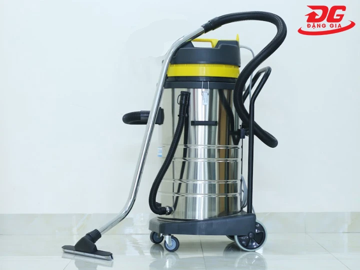 Máy hút bụi công nghiệp Supper Clean CH803J chất liệu inox
