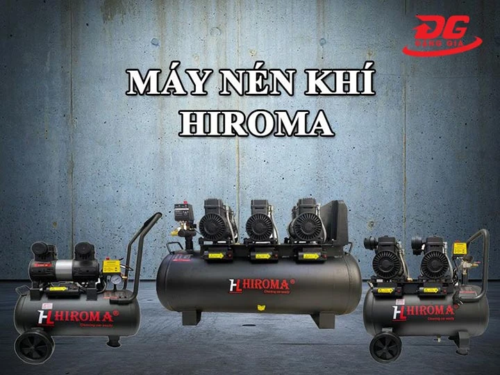 máy nén khí Hiroma