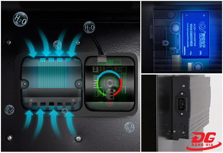 chi tiết tủ chống ẩm Fujie AD400