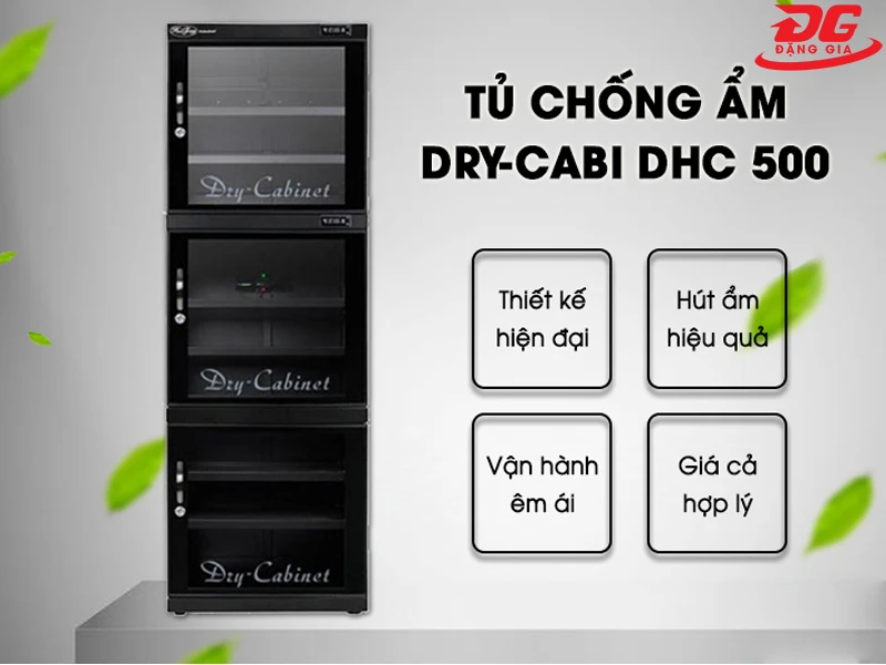 Tủ hút ẩm cho máy ảnh Dry-Cabi DHC 500