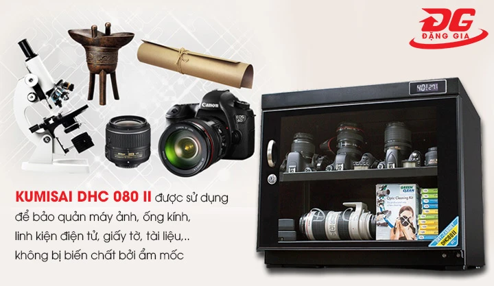 mua tủ chống ẩm Kumisai DHC 080 II 
