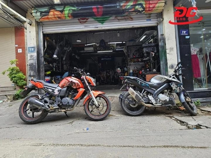 Rửa xe Đống Đa Tùng Bếu Gara