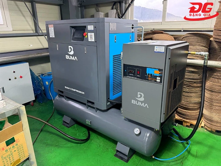Ứng dụng của máy nén khí Buma