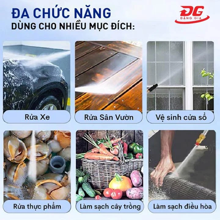 Ứng dụng của máy phun rửa xe Soeasy