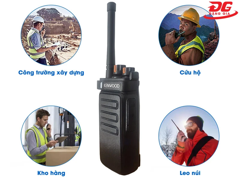 Ứng dụng của máy bộ đàm Kenwood TK P30