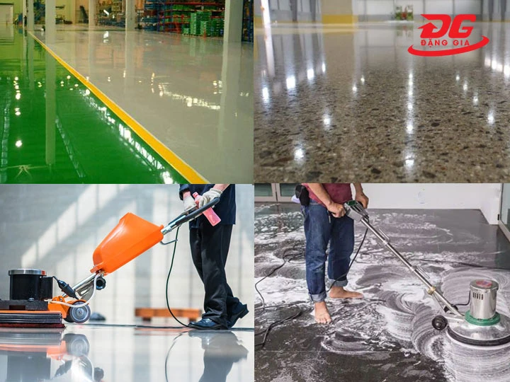 Ứng dụng của máy chà sàn camry