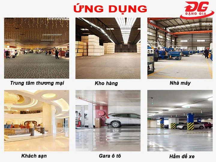 ứng dụng của máy chà sàn Kumisai KMS-50C