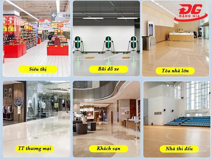 Ứng dụng Máy chà sàn ngồi lái Kumisai KMS 245