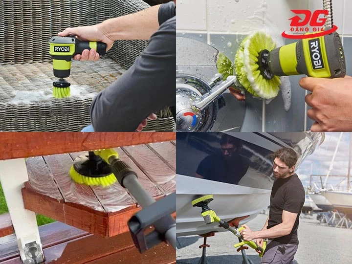 Ứng dụng của máy chà sàn Ryobi