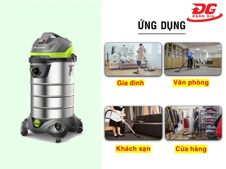 Ứng dụng máy hút bụi 1400W