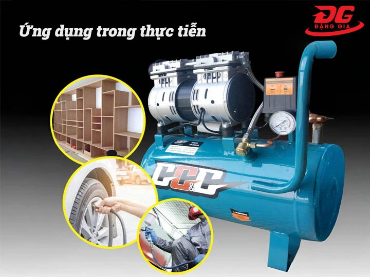 Ứng dụng máy nén khí Etop