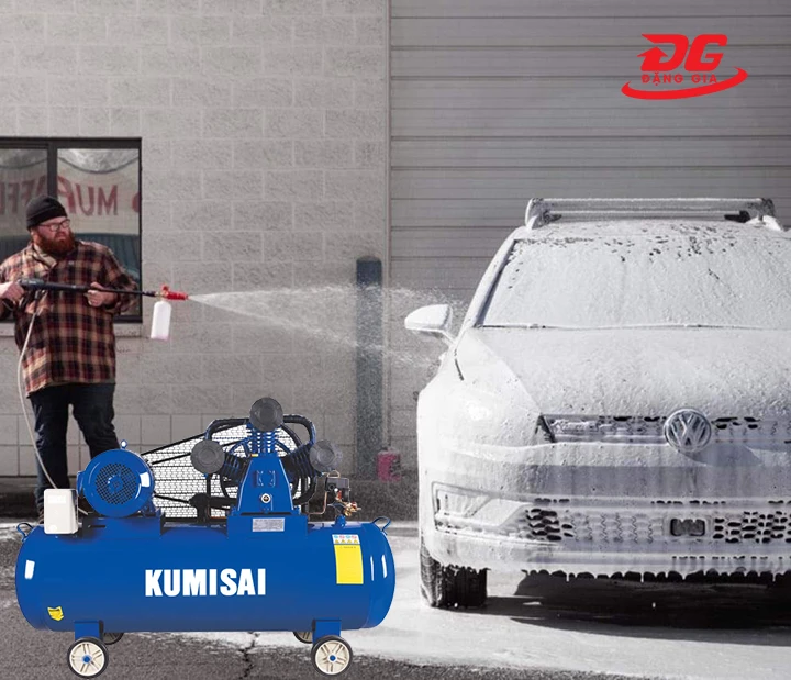 Cung cấp khí nén cho bình bọt tuyết