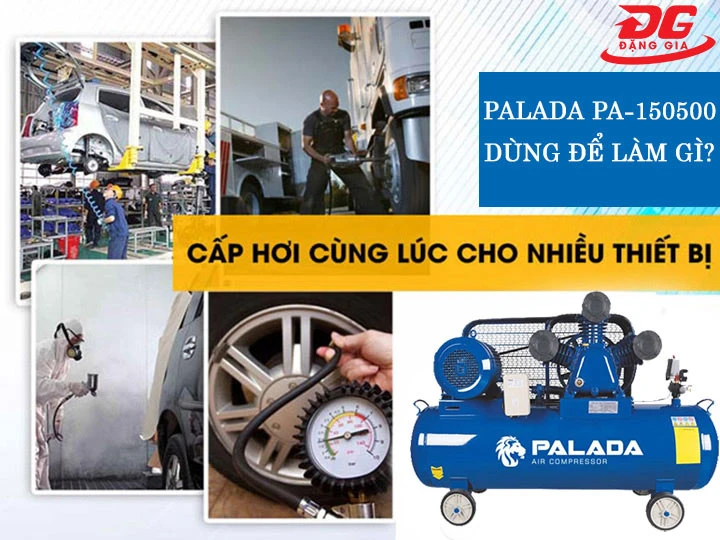 ứng dụng máy nén khí Palada PA-150500