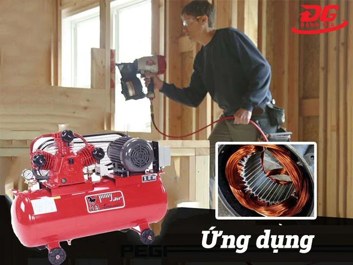 Ứng dụng thực tế của máy nén khí Puny