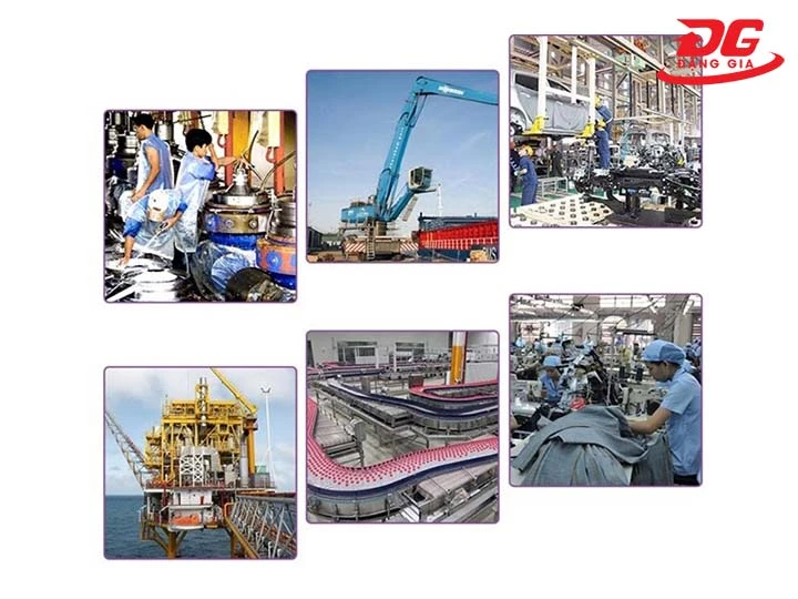 Ứng dụng của máy khí nén trong các ngành công nghiệp khác