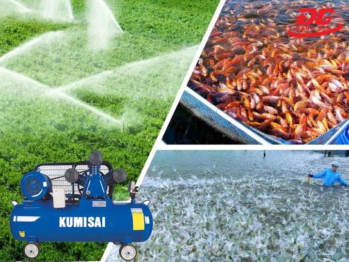 Ứng dụng máy nén khí nông nghiệp, thủy sản