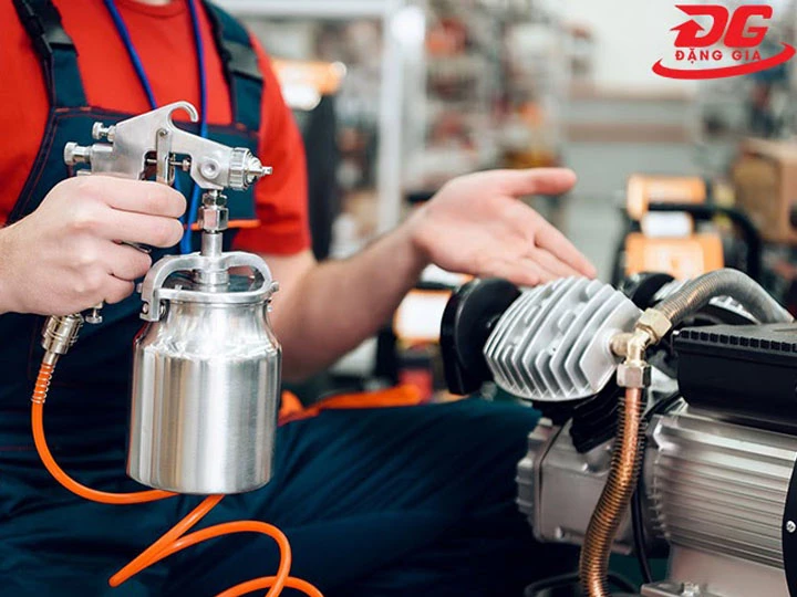 Ứng dụng máy nén khí ngành sơn