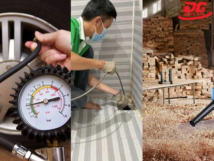 Ứng dụng máy nén khí Yasu