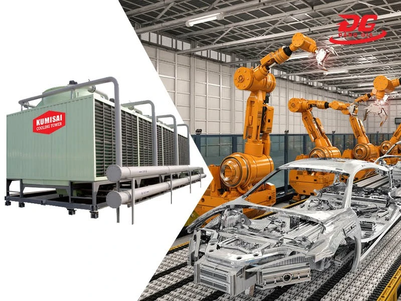Tháp tản nhiệt nước vuông Kumisai KMS 200RT có nhiều ưu điểm nổi bật