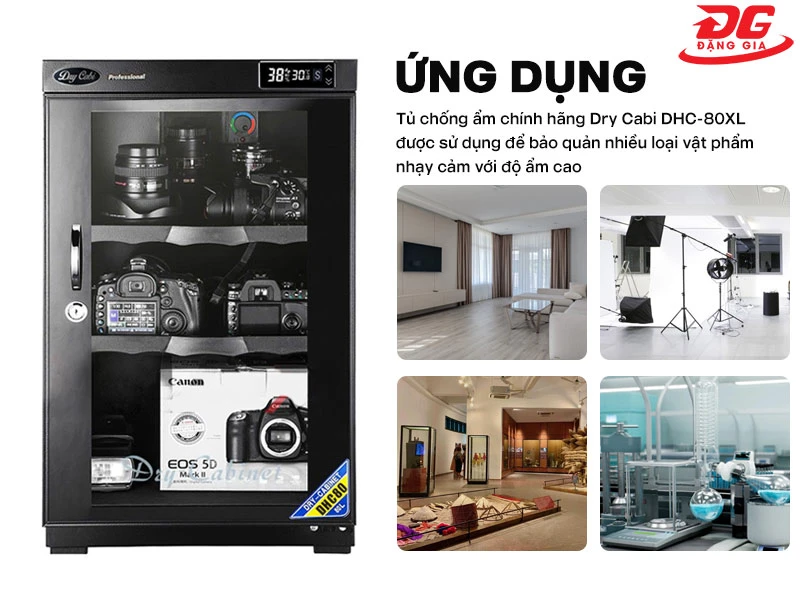 tủ chống ẩm Dry Cabi DHC-80XL chính hãng