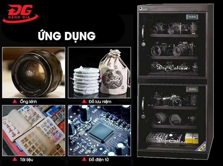 ứng dụng tủ chống ẩm FujiE AD200