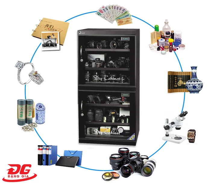 ứng dụng của tủ chống ẩm máy ảnh FujiE AD300