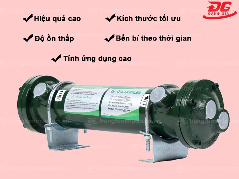 Các ưu điểm của két giải nhiệt dầu bằng nước