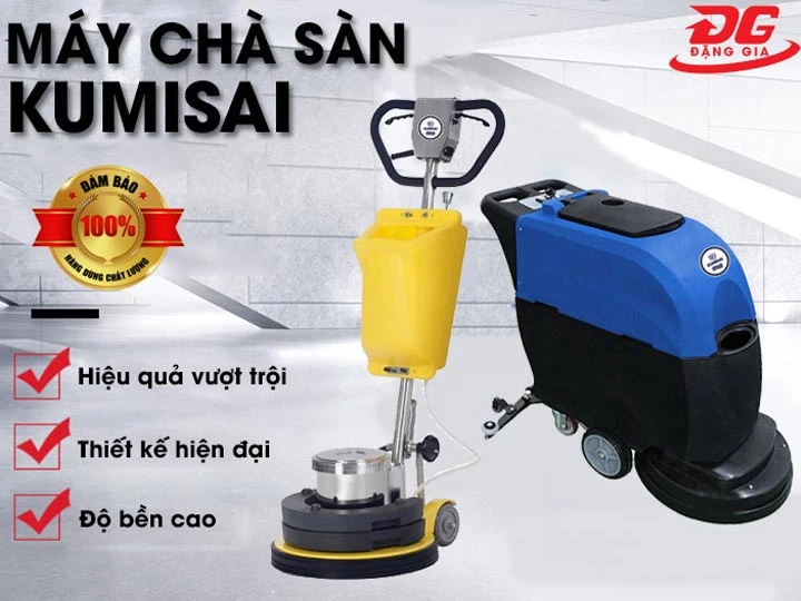 Máy chà sàn Kumisai thiết kế tinh tế