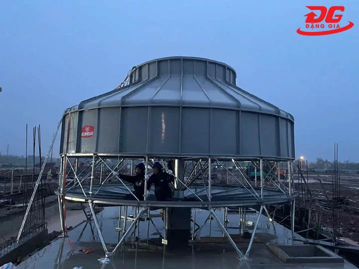 vận hành tháp giải nhiệt an toàn