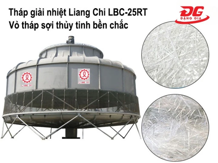 vỏ tháp giải nhiệt LiangChi siêu bền bỉ