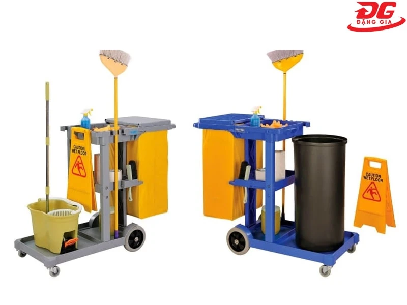 Lưu ý một số yếu tố để chọn được loại xe đẩy vệ sinh phù hợp với nhu cầu