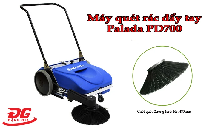 Xe quét rác đẩy tay Palada PD700