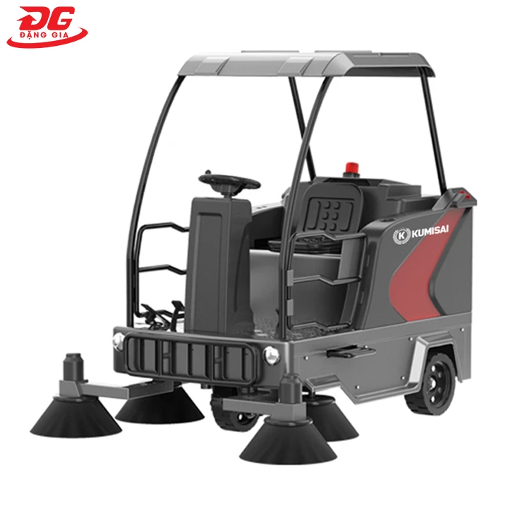 Xe quét rác ngồi lái Kumisai KMS-S8