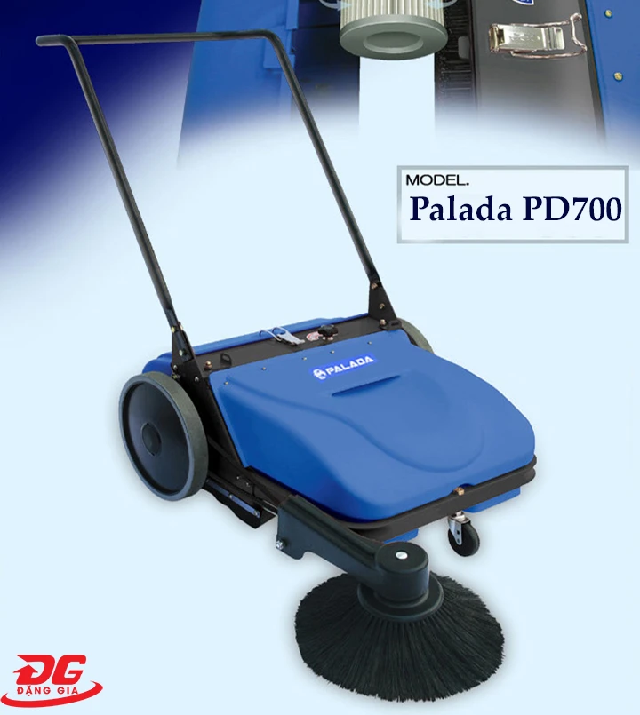 Máy quét rác đẩy tay Palada PD700