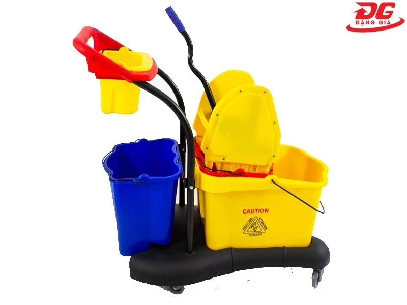 Cấu tạo đơn giản của xe vắt nước lau sàn nhà 81L