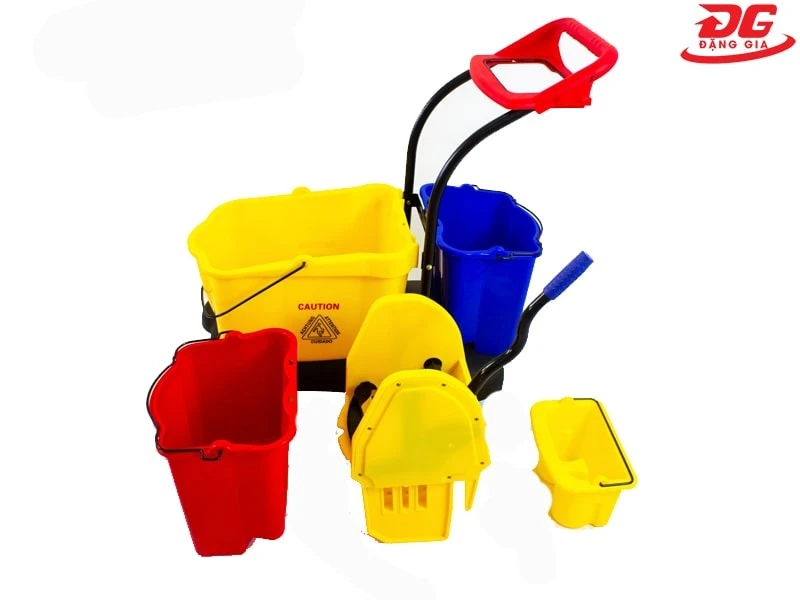 Xe vắt nước lau sàn công nghiệp 81L có nhiều ưu điểm nổi bật về tính năng