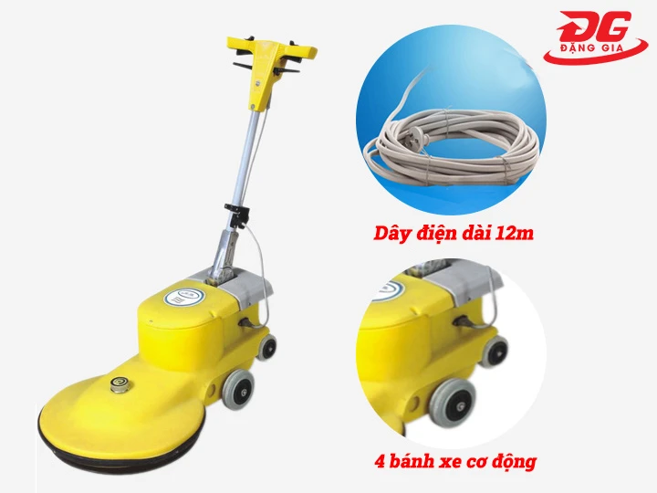Bánh xe và dây nguồn của máy đánh bóng BF527