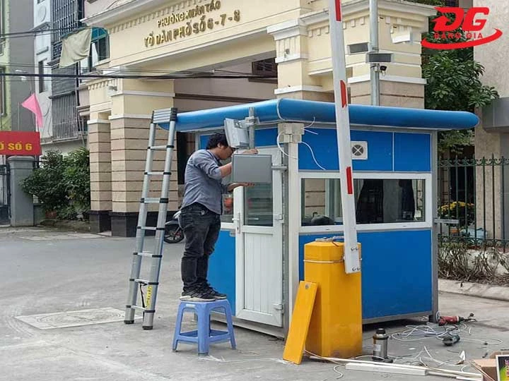 lưu ý khi lắp barie cần thẳng