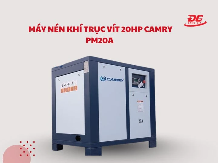 Máy nén khí trục vít 20hp Camry PM20A
