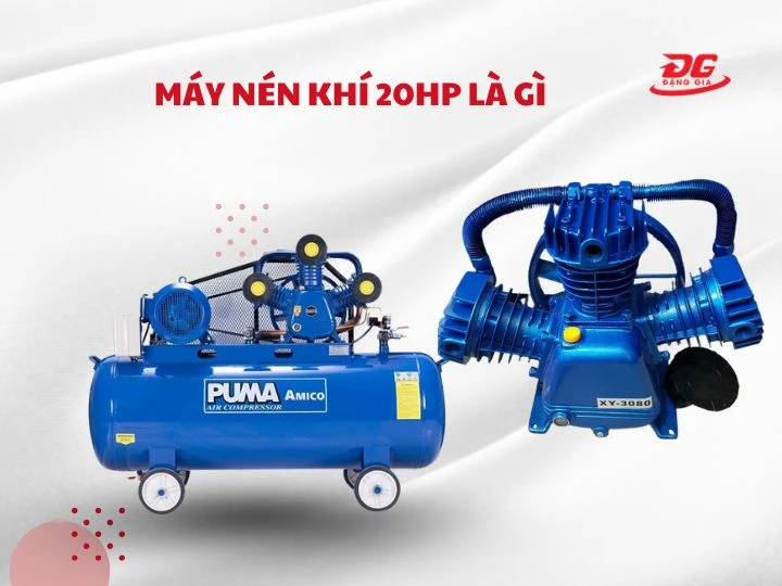 Tìm hiểu máy nén khí 20Hp