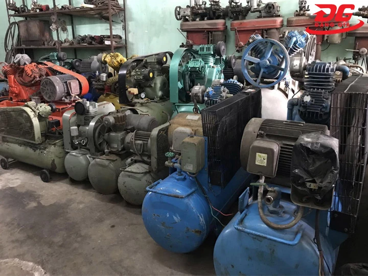 máy nén khí Nhật bãi tại Hà Nội Đông Dương