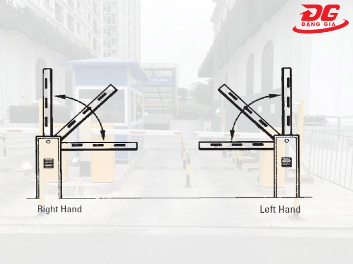 nguyên lý hoạt động Barie cần thẳng