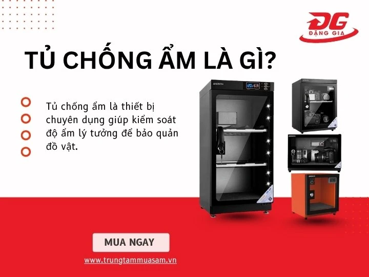 Khái niệm tủ chống ẩm