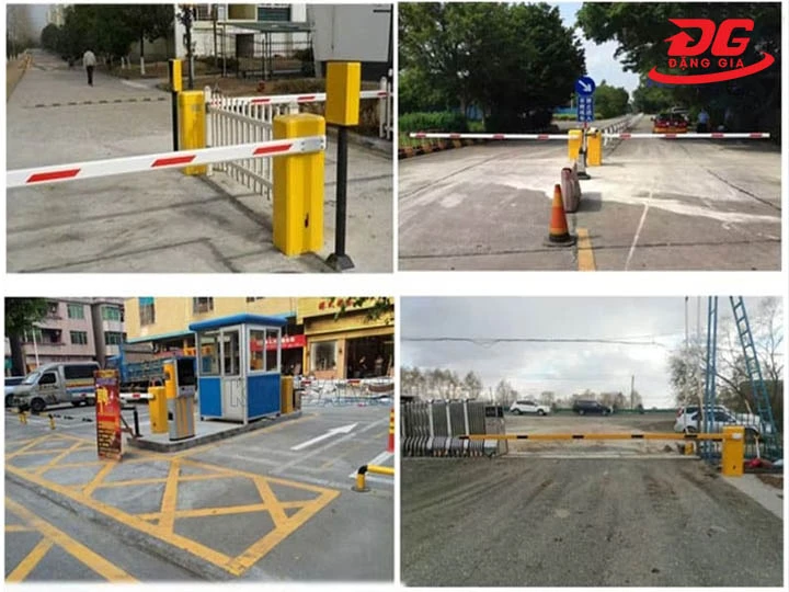 ứng dụng Barie cần thẳng